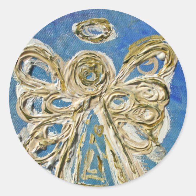 Adesivo Guardian Blue Angel Art Stickers (Frente)