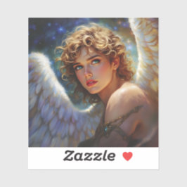 Adesivo Guardião Celestial - Anjo das Estrelas