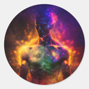 Adesivo Guardião da Paz   Ser Humano Luminoso