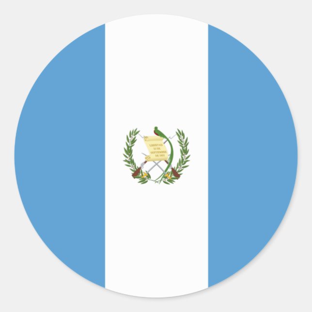 Adesivo Guatemala flag  (Frente)