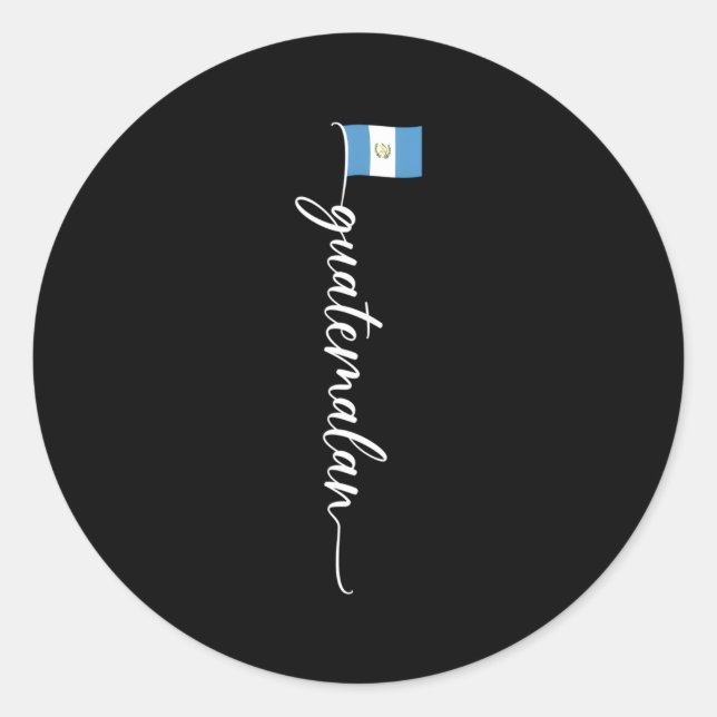 Adesivo Guatemala Signature Guatemala Flag (Frente)