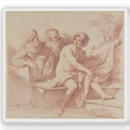 Adesivo Guercino - Susannah e os Anciãos