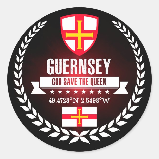 Adesivo Guernsey (Frente)