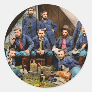 Adesivo Guerra Civil - O jovem George Armstrong Custer 186
