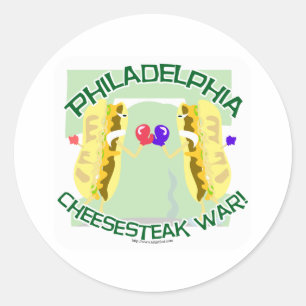 Adesivo Guerra de Philly Cheesteak