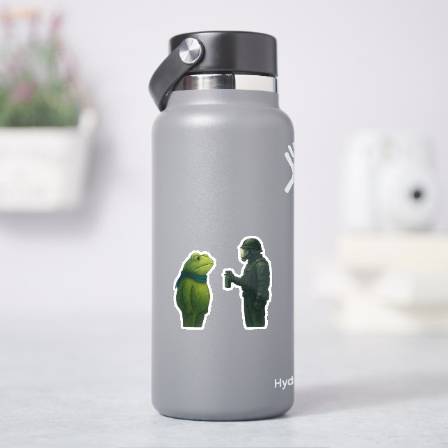 Adesivo guerra de rã (HidroFlask)