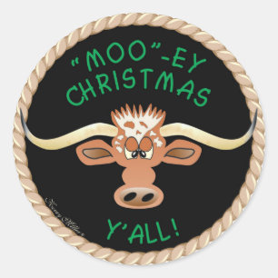 ADESIVO GUERRA ESPERANDO UM "MOO", QUEREM O NATAL!