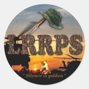 Adesivo Guerra Recon de LRRP LRRPS LURPS Vietnam Nam