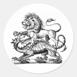 Adesivo Guerreiro 1 do dragão