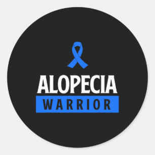 Adesivo Guerreiro da Consciência da Alopecia