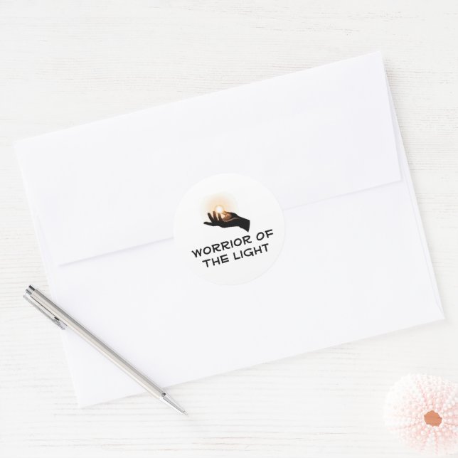 Adesivo Guerreiro Da Luz (Envelope)