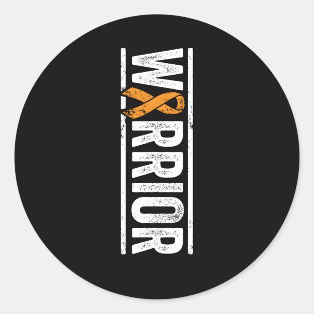 Adesivo Guerreiro de Esclerose Múltipla Sensibilização Ver (Frente)