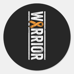 Adesivo Guerreiro de Esclerose Múltipla Sensibilização Ver