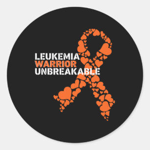 Adesivo Guerreiro de Leucemia Cancer de Sangue de Teto Ins