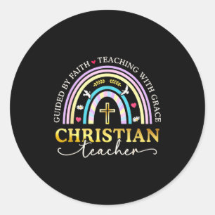 Adesivo Guiado Pela Fé Jesus Bíblia Escola Dominical Crist