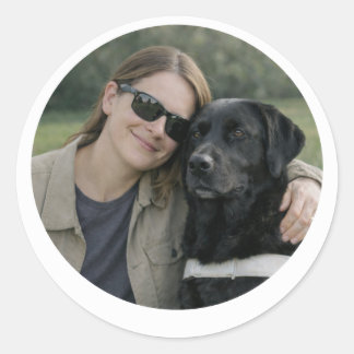 Adesivo Guide Dog Partnership Sticker  Black Labrador  fem