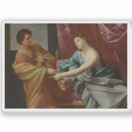 Adesivo Guido Reni - Esposa de Joseph e Potiphar