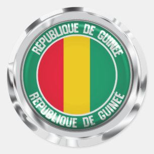 Adesivo Guiné Round Emblem