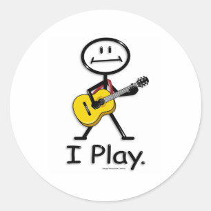 Adesivo Guitarra acústica