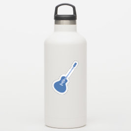 Adesivo Guitarra Azul