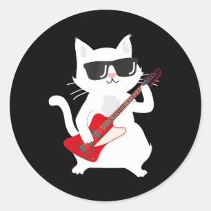 Adesivo Guitarra de Gato