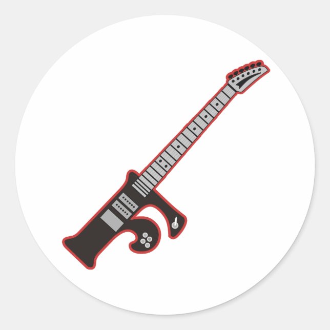 Adesivo Guitarra F (Frente)
