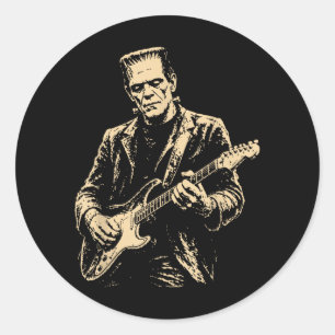 Adesivo Guitarra Frankenstein