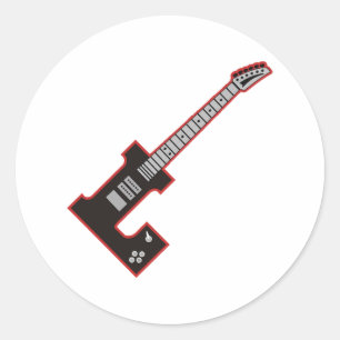 Adesivo Guitarra L