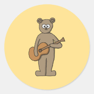 Adesivo Guitarrista.