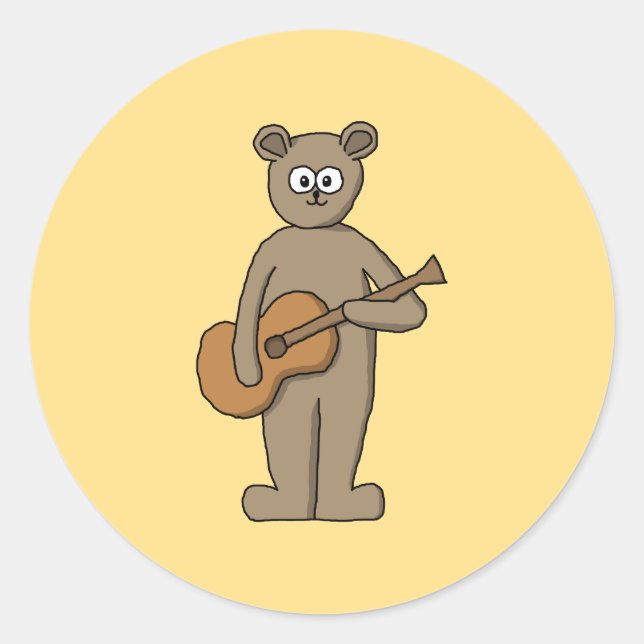 Adesivo Guitarrista. (Frente)