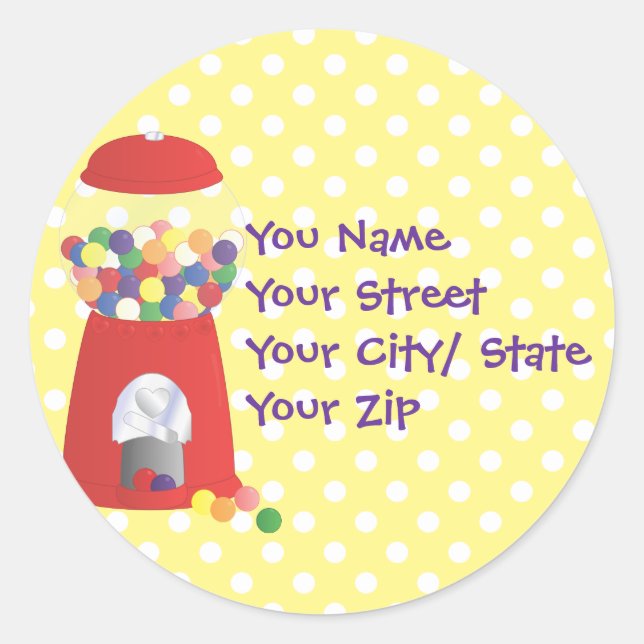 Adesivo Gumball Fantasy (Frente)