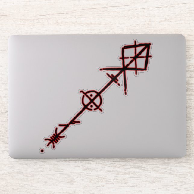 Adesivo Gungnir Odin Spear (Computador)