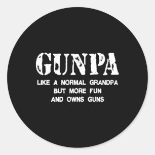 Adesivo Gunpa Como Um Avô Normal, Mas Mais Divertido E Don