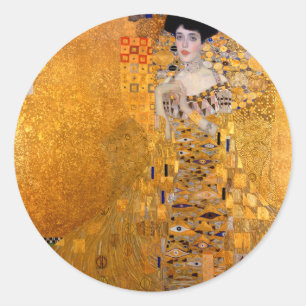 Adesivo Gustav Klimt "Adele" Vintage