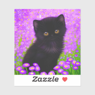 Adesivo Gustav Klimt Cat