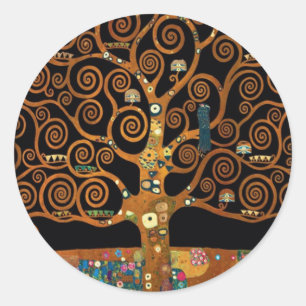 Adesivo Gustav Klimt, debaixo da árvore da vida