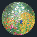 Adesivo Gustav Klimt Flower Garden Stickers<br><div class="desc">Os adesivos do Jardim Flor Gustav Klimt. Pintura a óleo na canvas desde 1907. Concluído durante a fase de ouro, o Jardim Flor é uma das pinturas paisagísticas mais famosas do Klimt. As cores do verão surgiram neste trabalho com uma bela mistura de flores laranja, vermelha, roxa, azul, rosa e...</div>