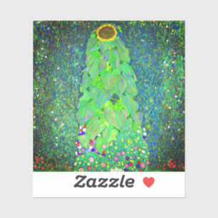 Adesivo Gustav Klimt Sunflower