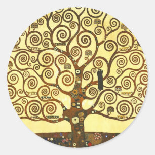 Adesivo Gustav Klimt Tree of Life Stickers