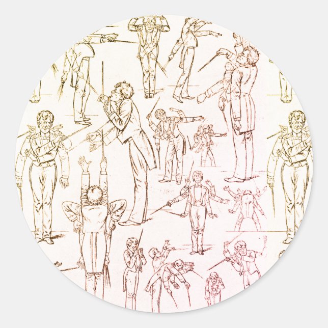 Adesivo Gustav Mahler - Conduzir (Frente)