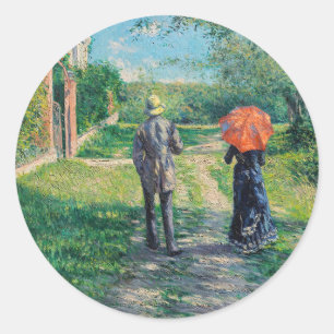 Adesivo Gustave Caillebotte - O Caminho Íngreme