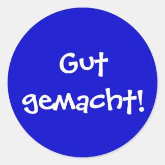 Adesivo Gut Gemacht!