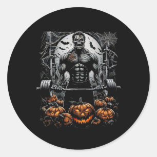 Adesivo Gym Skeleton - Malhação divertida-halloween Workou