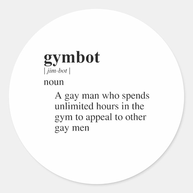 ADESIVO GYMBOT (Frente)