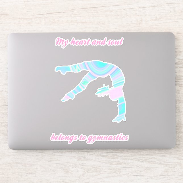 Adesivo Gymnastics Heart and Soul Stickers (Computador)