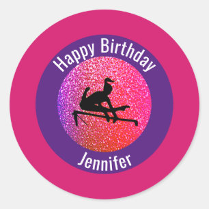 Adesivo Gymnastics Sparkle Uneven Bares Stickers