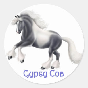 Adesivo Gypsy Cob Horse Sticker