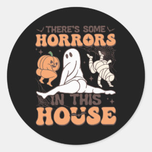 Adesivo Há alguns horrores nesta casa presentes de Hallowe