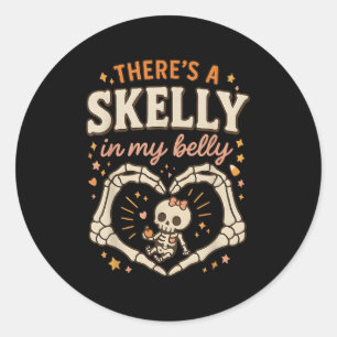 Adesivo Há Skelly no meu esqueleto Engravidável
