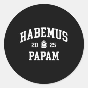 Adesivo Habemus Papam 2025 Eleição Vaticano Temos Um Papa